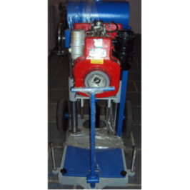 GASOLINE OPERATED CORE DRILLING MACHINE WITH DRILL CAPACITY UPTO 800 MM